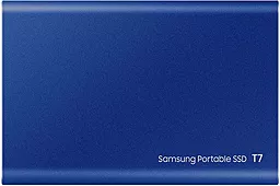 Накопичувач SSD Samsung T7 2 TB (MU-PC2T0H/WW) Indigo Blue - мініатюра 4