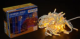 Гирлянда внешняя DELUX ICICLE 75 LED желтый (90012953) - миниатюра 2