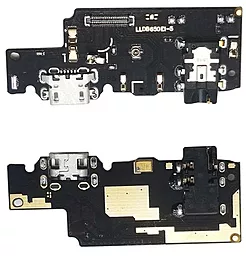 Нижняя плата Xiaomi Redmi Note 5 с разъемом зарядки, наушников и микрофоном Original - миниатюра 4