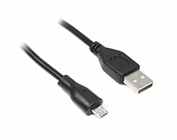 Кабель USB Maxxter 1.8M micro USB Cable Black (UF-AMM-6)