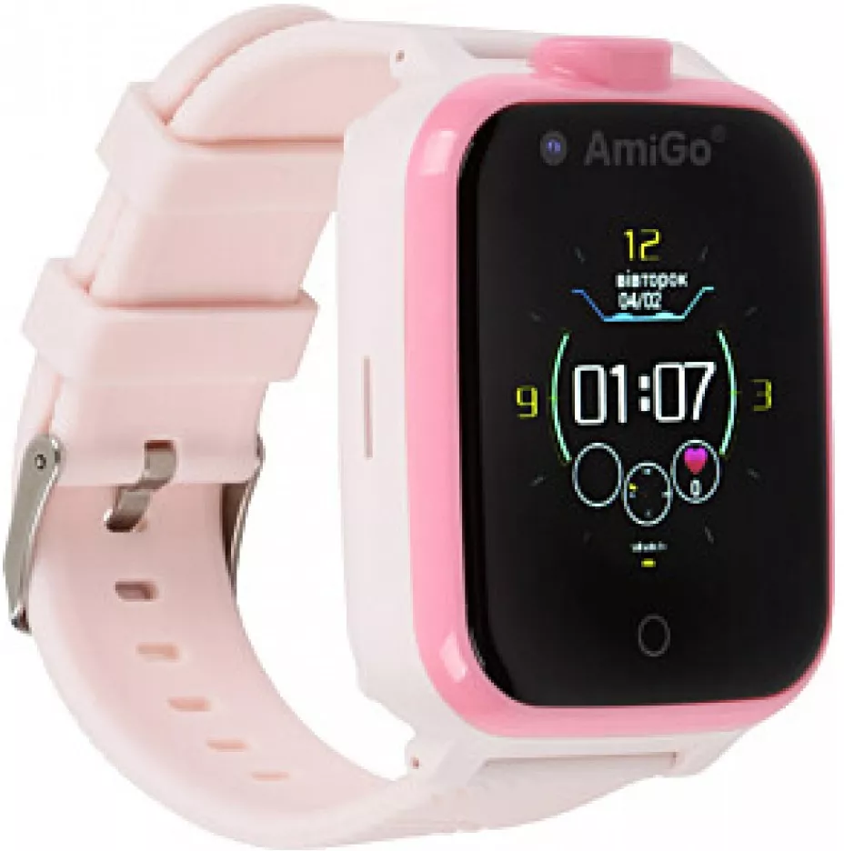 Смарт-годинник AmiGo GO006 Pink - фото 1