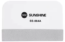 Пластикова основа-карта Sunshine SS-064 93 мм для приклеювання плівки біла - фото Пластикова основа-карта Sunshine SS-064 93 мм для приклеювання плівки біла