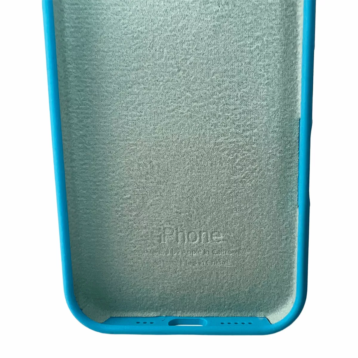 Чохол Silicone Case Full для Apple iPhone 16 Surf Blue - фото 3