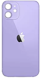 Задняя крышка корпуса Apple iPhone 12 (big hole) Original  Purple