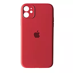 Чехол Silicone Case Full Camera for Apple iPhone 11 Pink Citrus