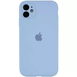 Чохол Silicone Case Full Camera для Apple iPhone 12 Mini  Lilac Blue