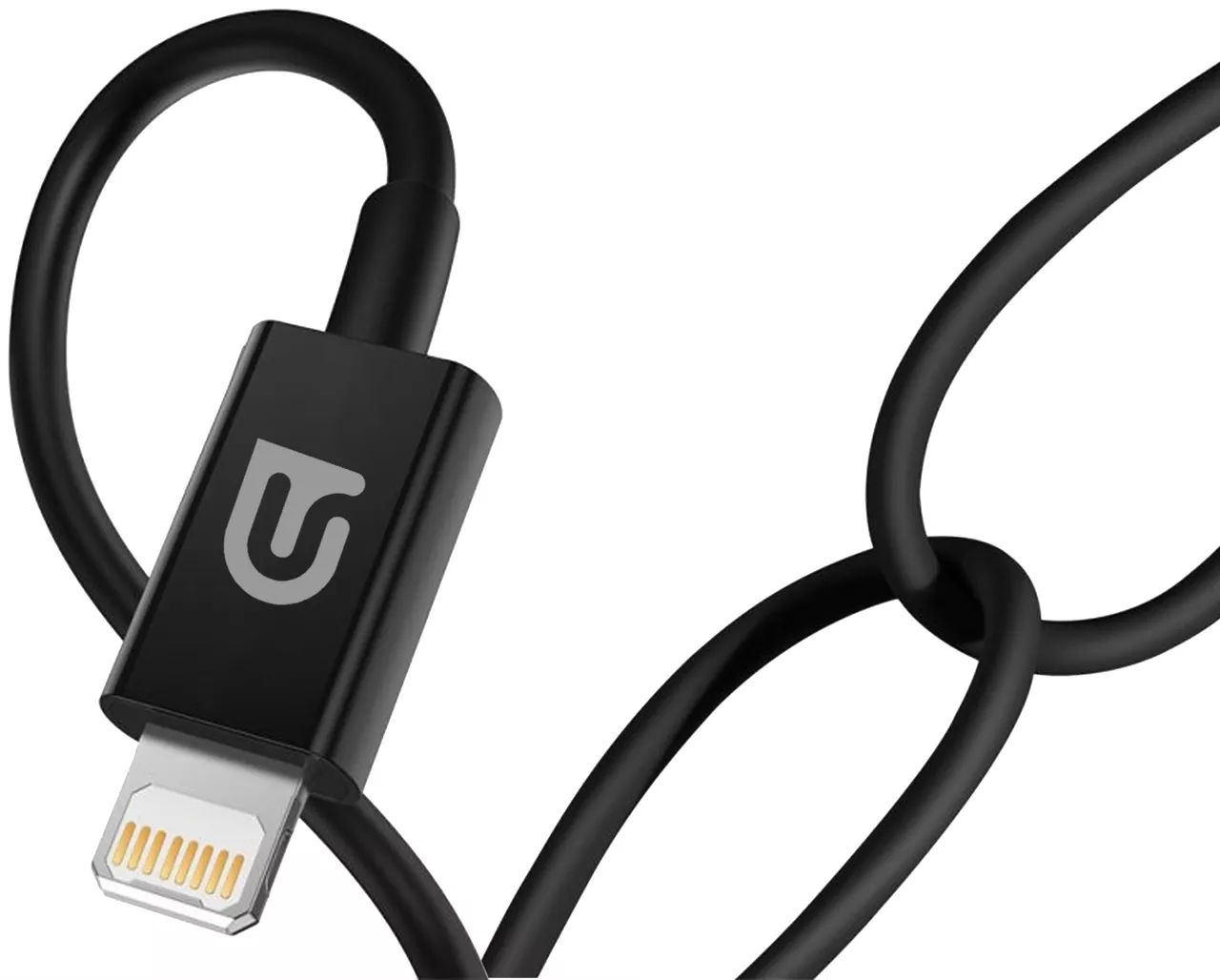 Кабель ArmorStandart USB-A - Lightning 12w 2.4a 1м cable Black (ARM64287) - фото 3