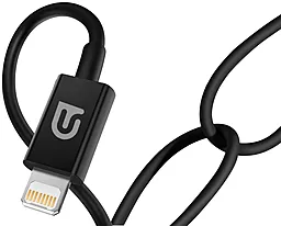 Кабель ArmorStandart USB-A - Lightning 12w 2.4a 1м cable Black (ARM64287) - миниатюра 3 Кабель ArmorStandart USB-A - Lightning 12w 2.4a 1м cable Black (ARM64287) - миниатюра 3