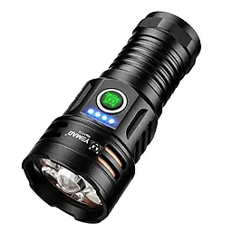 Ліхтарик акумуляторний Yemao YM-F71X-TG+6P35 (1x26650/26350) - фото Ліхтарик акумуляторний Yemao YM-F71X-TG+6P35 (1x26650/26350)