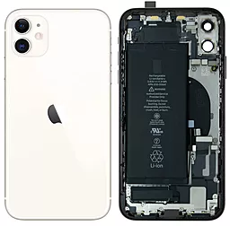 Корпус для Apple iPhone 11 full kit Original - знятий з телефону White