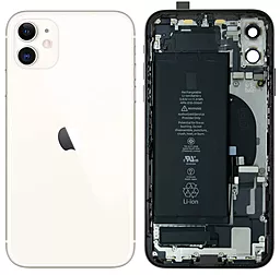 Корпус Apple iPhone 11 full kit Original - снят с телефона White - фото Корпус Apple iPhone 11 full kit Original - снят с телефона White