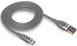 USB Кабель Walker C735 3.1A USB Type-C Cable Gray