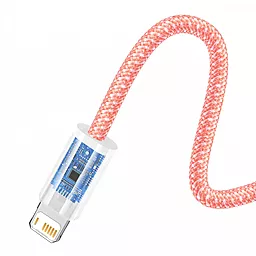 Кабель Baseus Dynamic Series USB-A - Lightning 12w 2.4a 1м cable Orange (CALD000407) - миниатюра 4 Кабель Baseus Dynamic Series USB-A - Lightning 12w 2.4a 1м cable Orange (CALD000407) - миниатюра 4