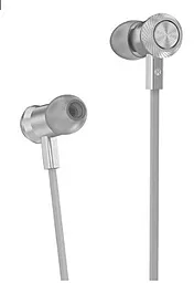 Наушники Hoco M7 Universal Metal Silver - фото Наушники Hoco M7 Universal Metal Silver