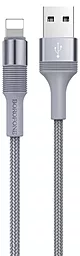 Кабель USB Borofone BX21 Lightning Cable Grey