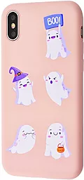 Чохол Wave Fancy Ghosts Apple iPhone XS Max Pink Sand
