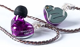 Навушники KZ ZSX Mic Purple - мініатюра 4