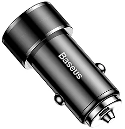 Автомобільний зарядний пристрій з швидкою зарядкою Baseus Type-C PD+USB QC3,0 2USB, 36W Black (CAXLD-A01) - мініатюра 4