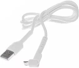 Кабель XO NB100 USB-A - micro USB 10.5w 1м cable White - фото Кабель XO NB100 USB-A - micro USB 10.5w 1м cable White