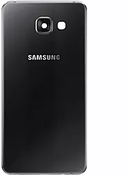 Задняя крышка корпуса Samsung Galaxy A5 2016 A510 / A510FD / A510M / A510Y со стеклом камеры Original Black