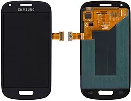 Дисплей Samsung Galaxy S3 mini I8190 з тачскріном, (TFT), Blue
