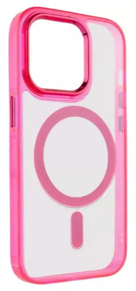 Чехол Epik Iris with MagSafe для Apple iPhone 13 Pro Raspberry - фото 2