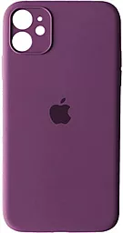 {"ru": "Чехол", "uk": "Чохол"} Silicone Case Full Camera для Apple iPhone 12  Purple