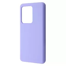 Чохол Wave Full Silicone Cover для Samsung Galaxy S20 Ultra Light Purple