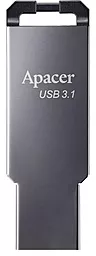 Флешка Apacer AH360 32GB USB3.1 (AP32GAH360A-1) Silver - фото Флешка Apacer AH360 32GB USB3.1 (AP32GAH360A-1) Silver