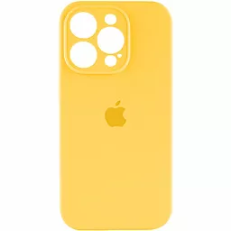Чохол Silicone Case Full Camera для Apple iPhone 15 Pro Max Sunny Yellow