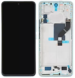 Дисплей Xiaomi 12 Lite с тачскрином и рамкой, оригинал, Green - фото Дисплей Xiaomi 12 Lite с тачскрином и рамкой, оригинал, Green