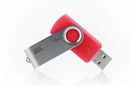 Флешка GooDRam 16GB Twister Red USB 3.0 (UTS3-0160R0R11) - фото Флешка GooDRam 16GB Twister Red USB 3.0 (UTS3-0160R0R11)