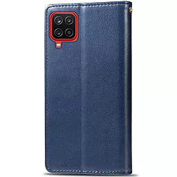 Кожаный чехол книжка GETMAN Gallant (PU) для Samsung Galaxy M32 (Синий) - миниатюра 2