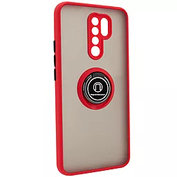 Чехол Deen Color Edging Ring Xiaomi Redmi 9 Red