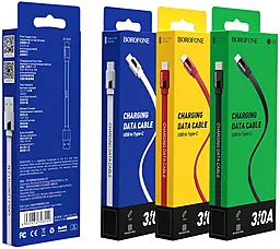 Кабель Borofone BU8 Glory USB-A - Type-C 15w 3a 1.2м cable Black - миниатюра 5 Кабель Borofone BU8 Glory USB-A - Type-C 15w 3a 1.2м cable Black - миниатюра 5