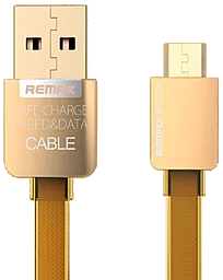 Кабель USB Remax micro USB Cable Gold