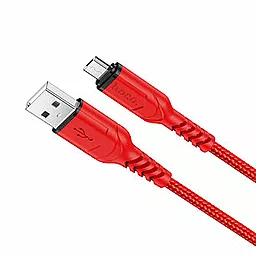 Кабель USB Hoco X59 micro USB Cable Red
