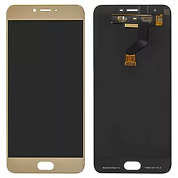 Дисплей Meizu M3X, X (M682) с тачскрином, Gold - фото Дисплей Meizu M3X, X (M682) с тачскрином, Gold