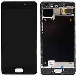 Дисплей Meizu Pro 7 (M792) с тачскрином и рамкой, оригинал, Black - фото Дисплей Meizu Pro 7 (M792) с тачскрином и рамкой, оригинал, Black