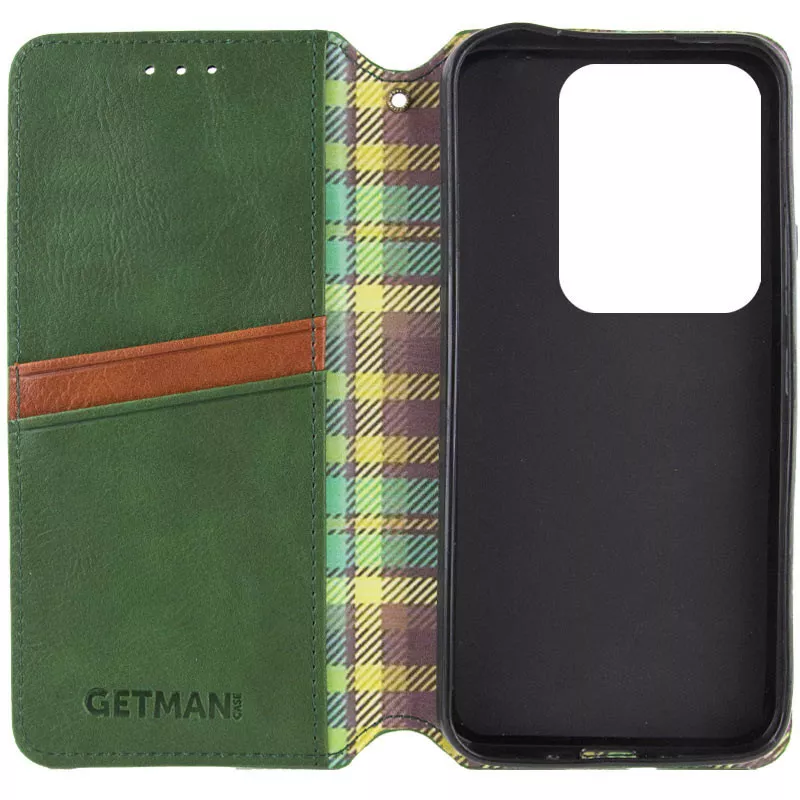 Чехол GETMAN Cubic для Xiaomi Redmi Note 13 Pro 4G, Poco M6 Pro 4G  Green - фото 4