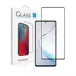 Захисне скло ACCLAB Full Glue Samsung N770 Galaxy Note 10 Lite Black (1283126508677)