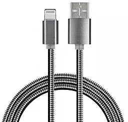 Кабель SiyoteamUSB-A - Lightning 12w 2.4a 1м cable Space/Gray - фото Кабель SiyoteamUSB-A - Lightning 12w 2.4a 1м cable Space/Gray