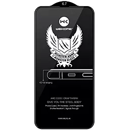 Защитное стекло WK Design Kingkong 4D Curved Screen Protector для Apple iPhone 14 Pro Max Black - фото Защитное стекло WK Design Kingkong 4D Curved Screen Protector для Apple iPhone 14 Pro Max Black
