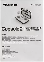 Наушники Gelius Ultra Capsule 2 GU-TWS-003v2 White - миниатюра 8