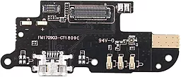Нижняя плата Meizu M6 (M711) с разъемом зарядки и микрофоном