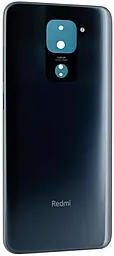 Задняя крышка корпуса Xiaomi Redmi Note 9 / Redmi 10X Original Onyx Black - фото Задняя крышка корпуса Xiaomi Redmi Note 9 / Redmi 10X Original Onyx Black