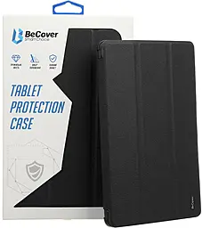 Чехол для планшета BeCover Tri Fold Soft TPU с креплением Apple Pencil для Apple iPad 10.9" 2022/2024, iPad 11" 2025 Black (708459) - фото Чехол для планшета BeCover Tri Fold Soft TPU с креплением Apple Pencil для Apple iPad 10.9" 2022/2024, iPad 11" 2025 Black (708459)