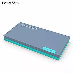 Повербанк Usams US-CD01 10000 mAh Gray - фото Повербанк Usams US-CD01 10000 mAh Gray