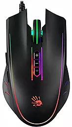 Комп'ютерна мишка Bloody  Q81 Neon XGlide Curve Black - мініатюра 2