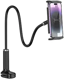 Настольный автодержатель Hoco HD10 Bamboo lazy stand Black